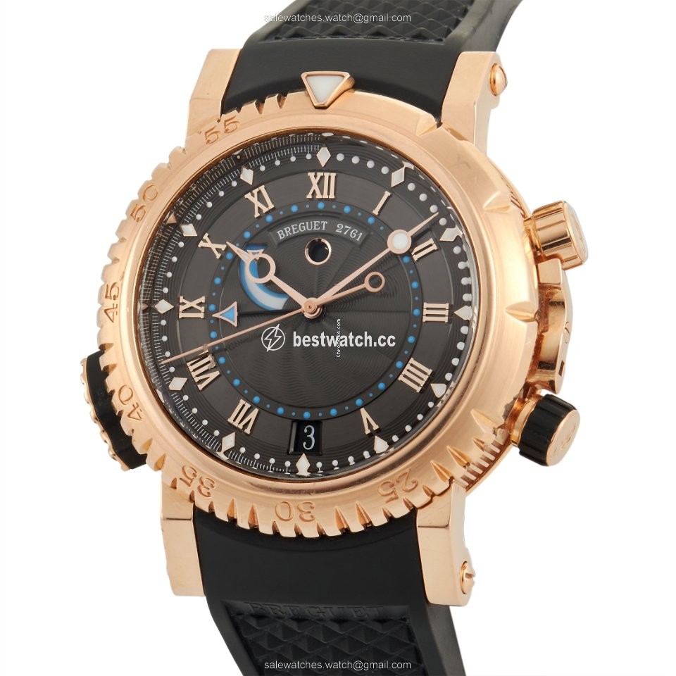 IMG_9085 Breguet Marine Mens watch Unisex Automatic Rose gold 5847BRZ25ZV Replica 2