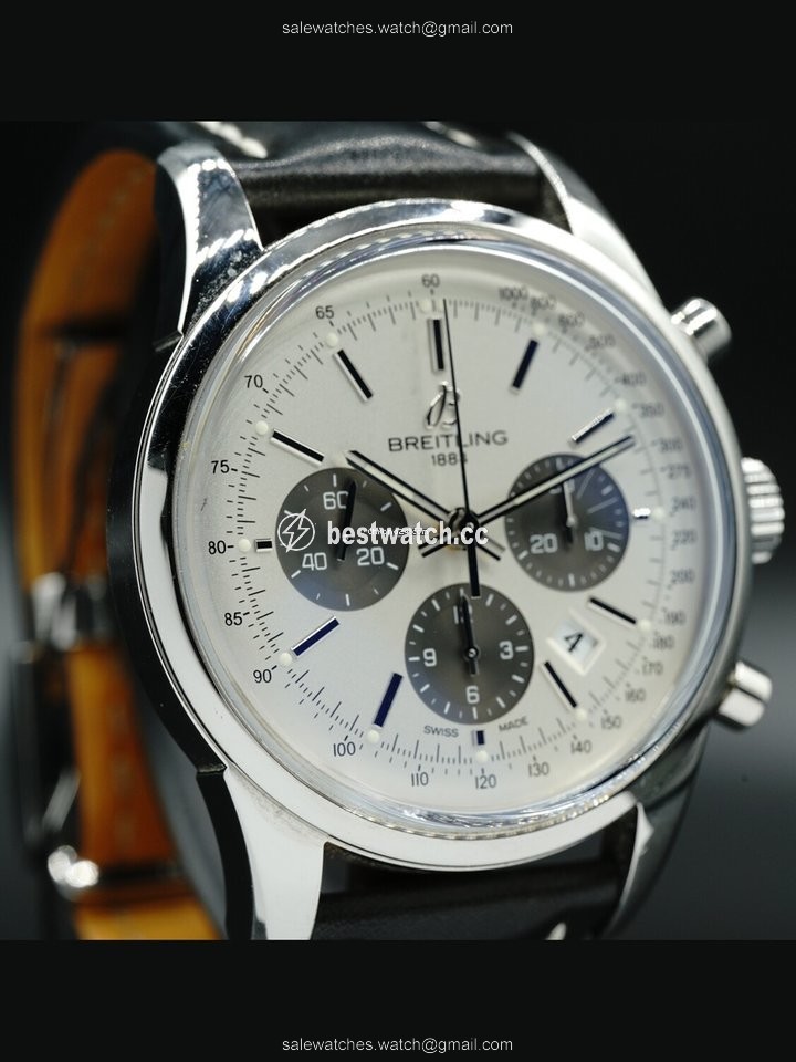 IMG_9085 Breitling Transocean Chronograph Mens watch Unisex Automatic Steel AB015212 G724 Replica 2