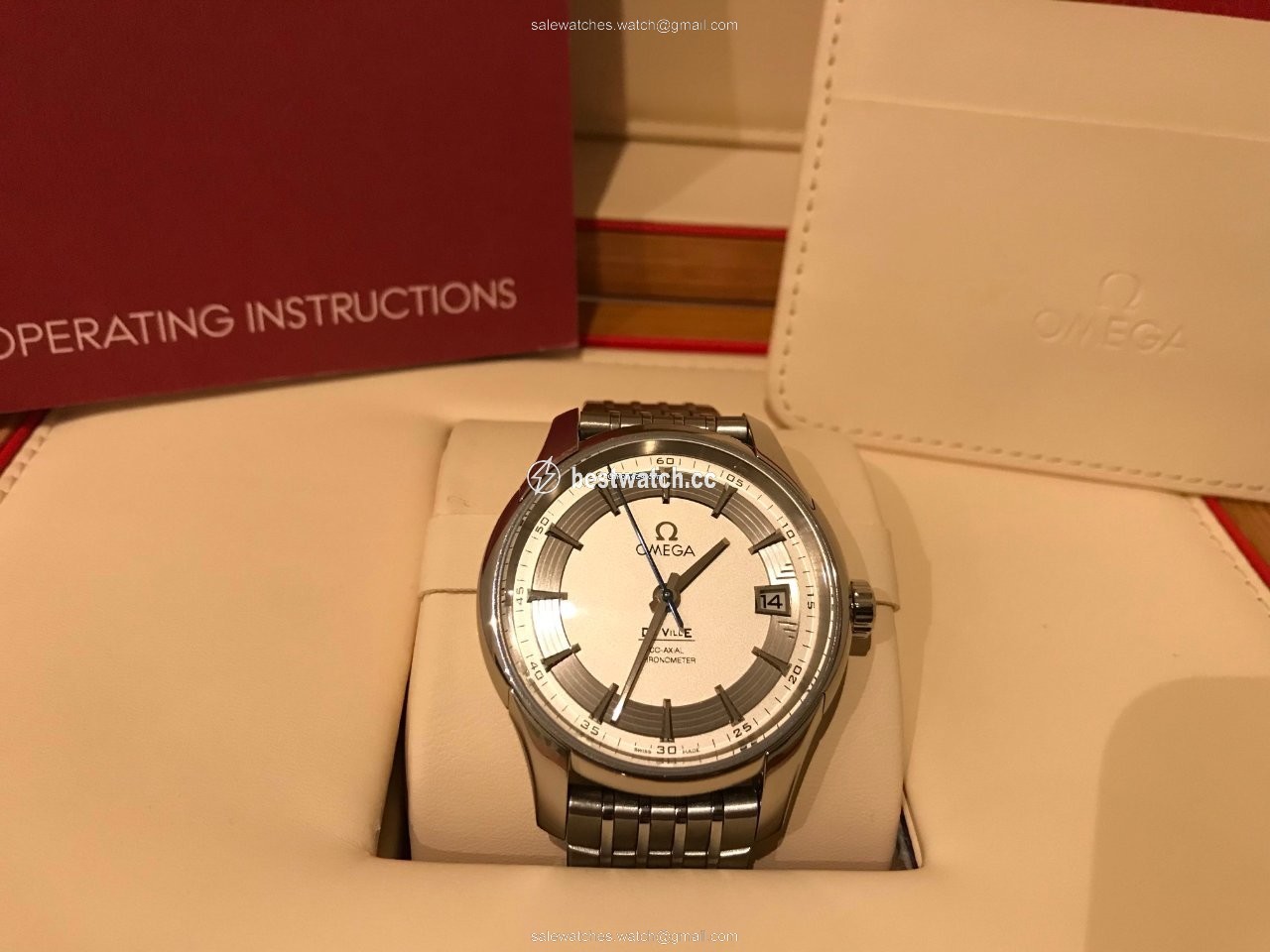 Omega De Ville Hour Vision Mens watch Unisex Automatic Steel 431.30.41.21.02.001 Replica 2
