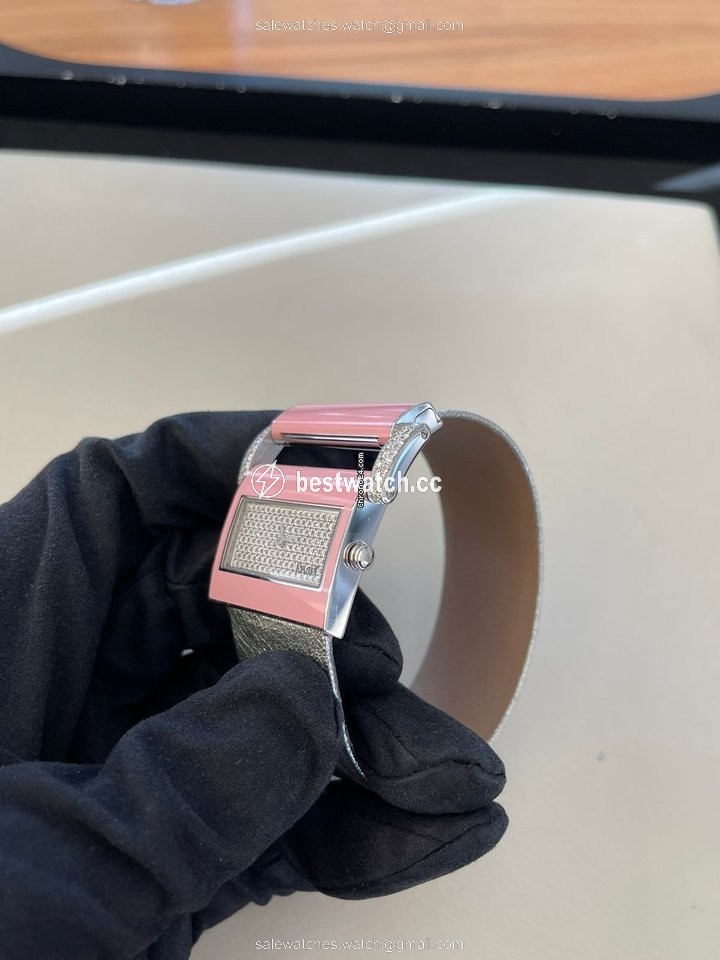 IMG_9085 Piaget Protocole Womens watch Quartz White gold P10263 Replica 2