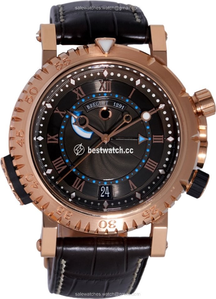IMG_9085 Breguet Marine Mens watch Unisex Automatic Rose gold 5847BR Z2 5ZV Replica 2