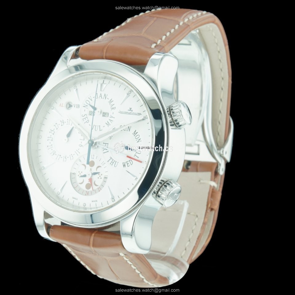 IMG_9085 Jaeger-LeCoultre Master Grand Reveil Mens watch Unisex Automatic Steel 163842A 149.8.95 Replica 2