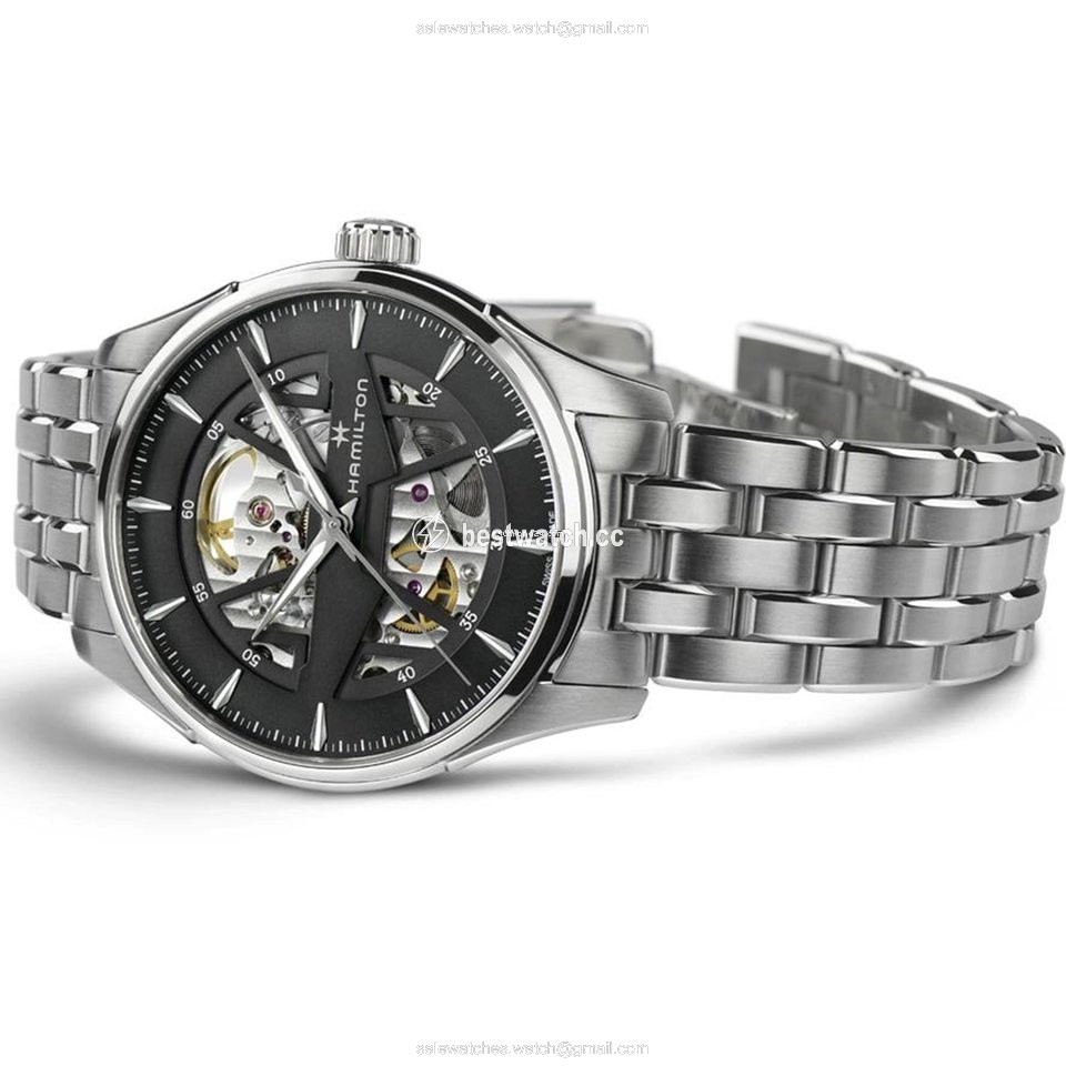 Hamilton Jazzmaster Mens watch Unisex Automatic Steel H42535180 Replica 2