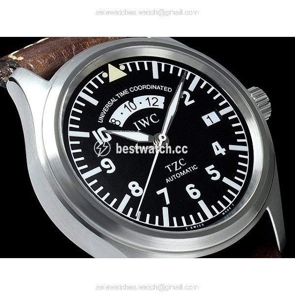 IWC Pilot Spitfire UTC Automatic Steel UTC IW325101 Replica 2