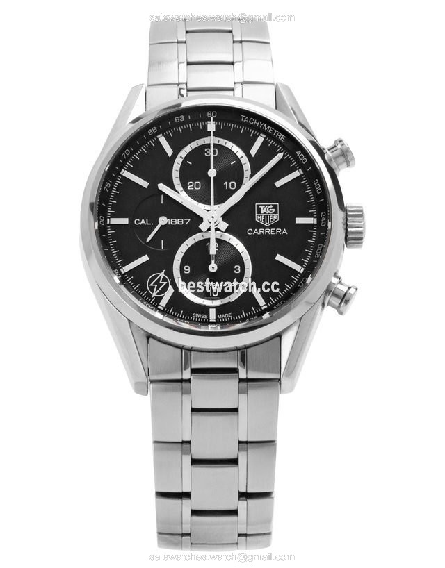 TAG Heuer Carrera Calibre 1887 Mens watch Unisex Automatic Steel CAR2110.BA0724 Replica 2