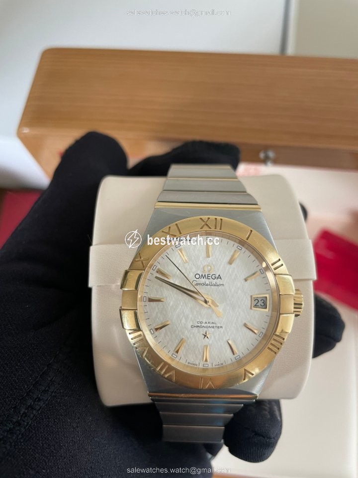 IMG_9085 Omega Constellation Men Mens watch Unisex Automatic 12320382102006 Replica 2