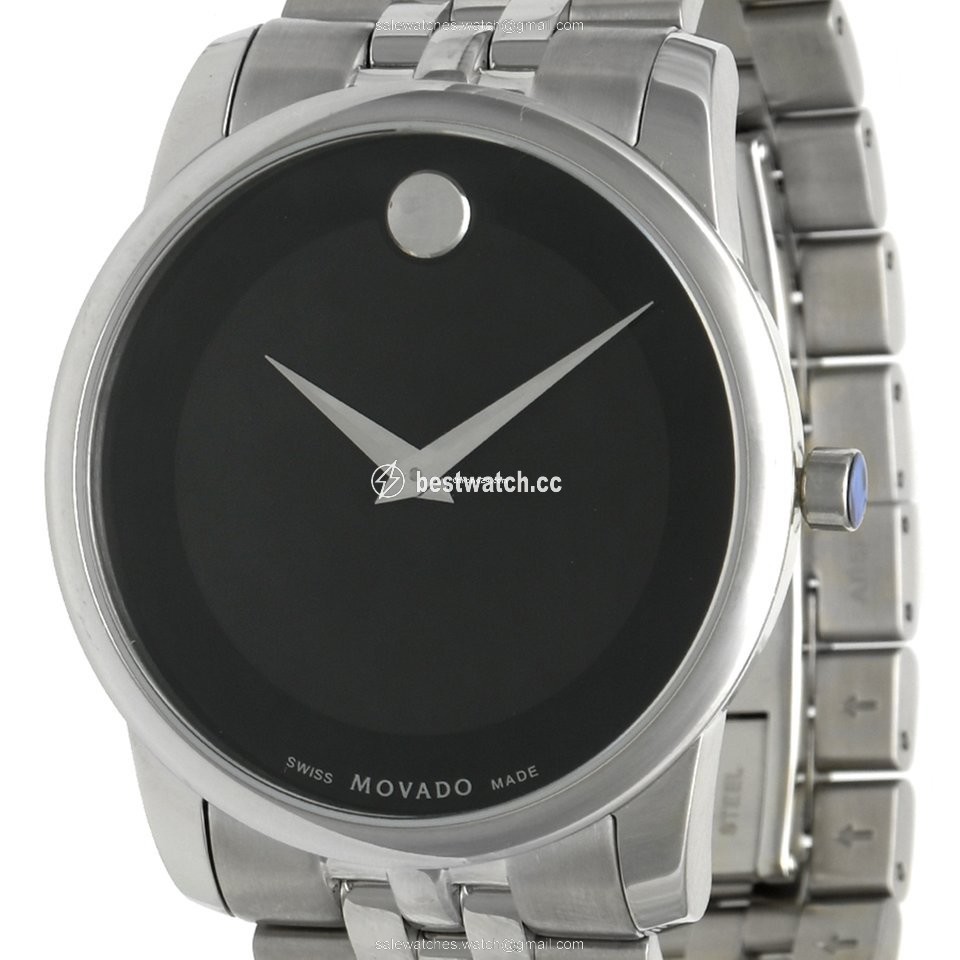 IMG_9085 Movado Museum Mens watch Unisex Quartz Steel 0606504 Replica 2