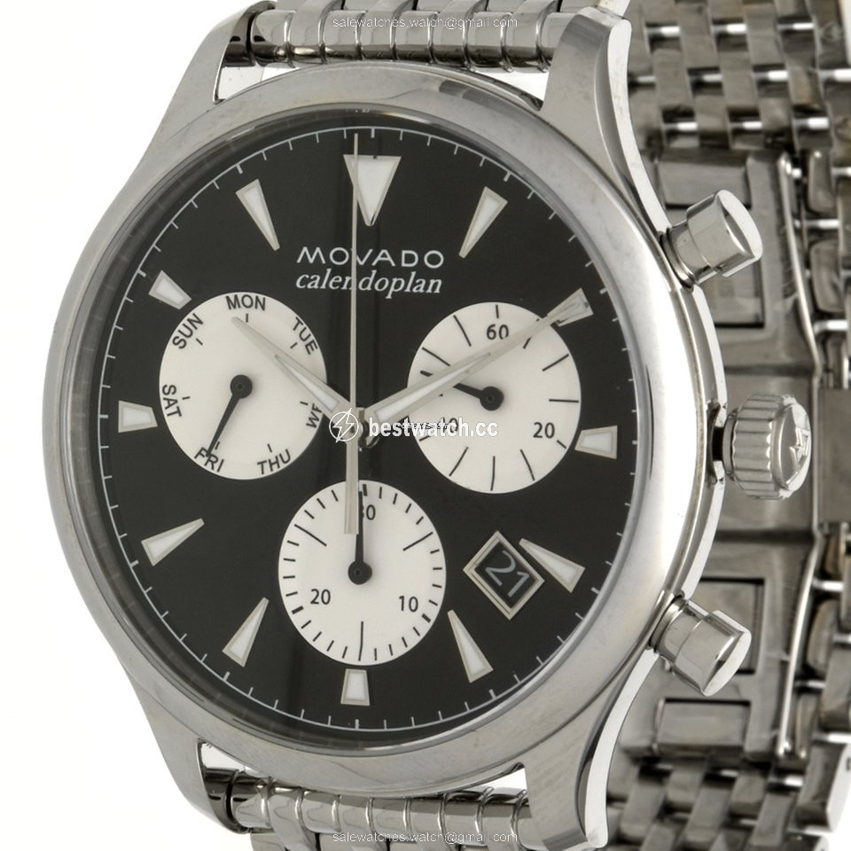 IMG_9085 Movado Mens watch Unisex Quartz Steel 3650014 Replica 2