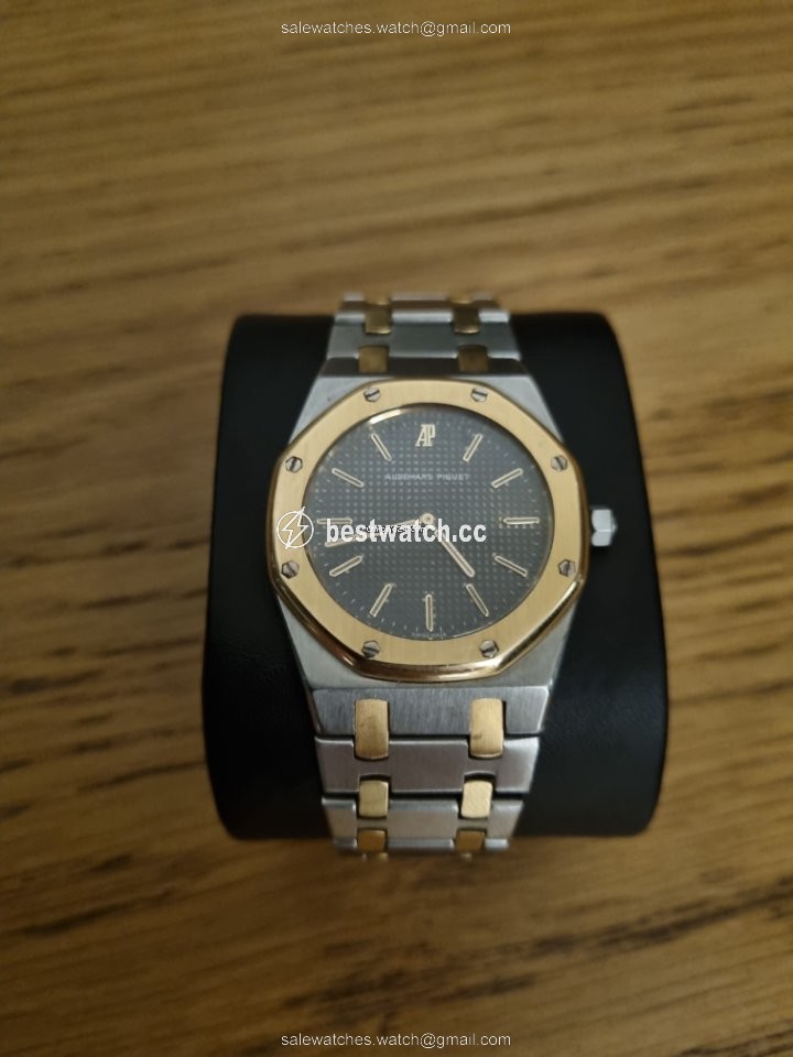 IMG_9085 Audemars Piguet Royal Oak Mens watch Unisex Quartz Gold Steel 56143SA Replica 2