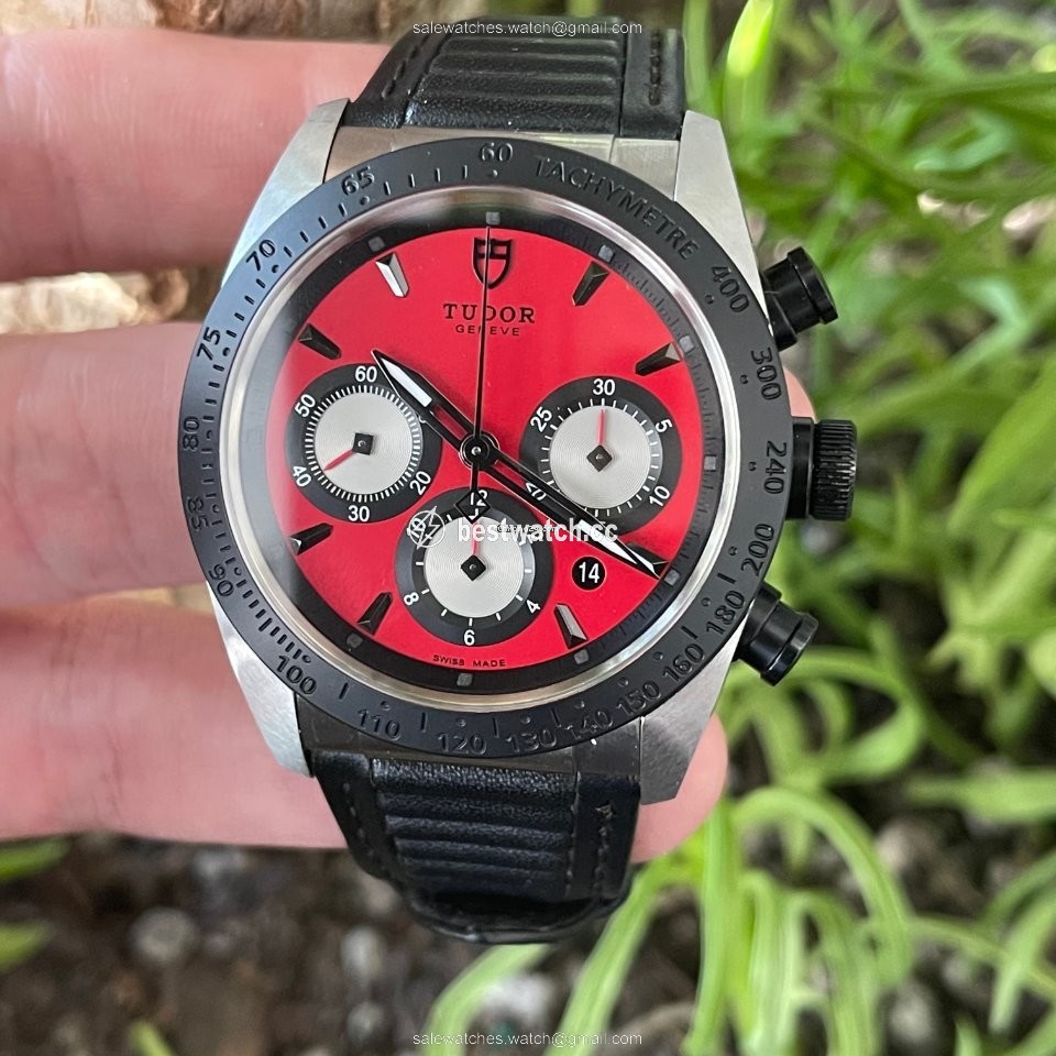 Tudor Fastrider Chrono Mens watch Unisex Automatic Steel 42010N Replica 2