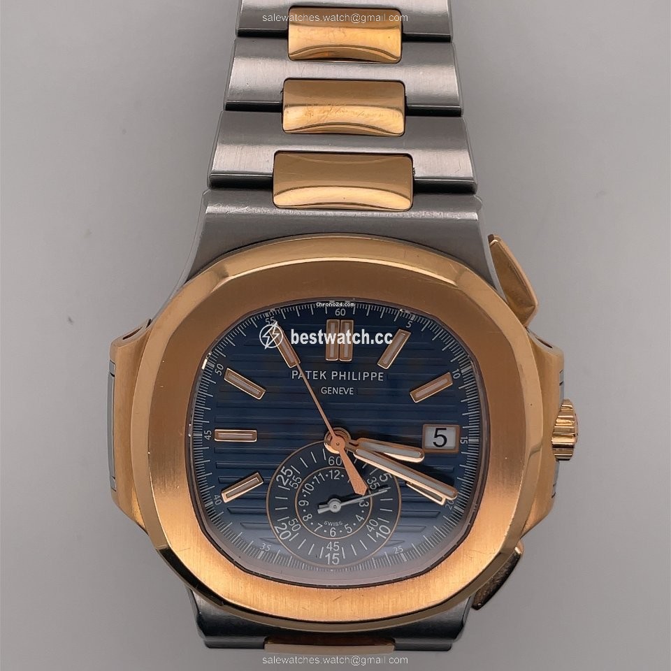 IMG_9085 Patek Philippe Nautilus Mens watch Unisex Automatic Gold Steel 5980 1AR-001 Replica 2