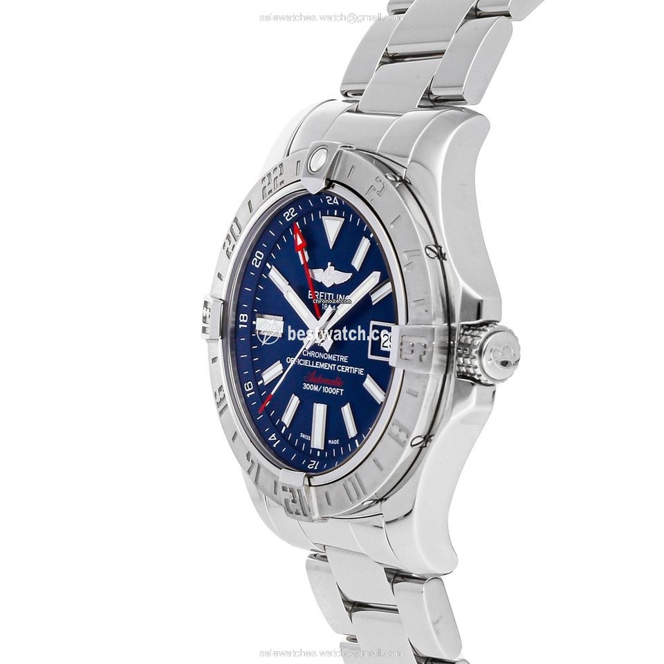 Breitling Avenger II GMT Mens watch Unisex Automatic Steel A3239011 C872 Replica 2