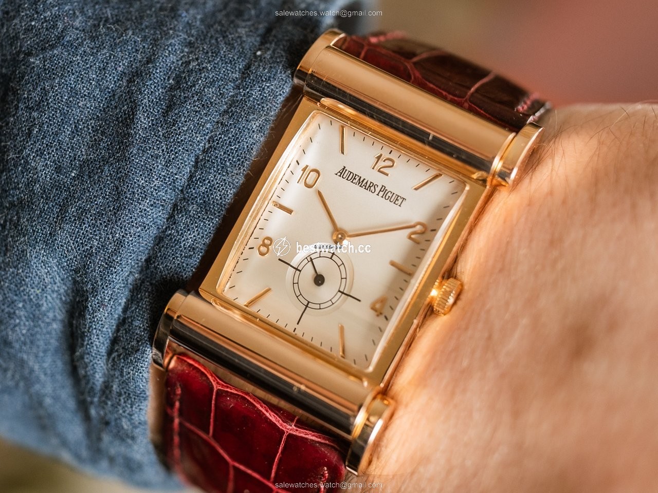 IMG_9085 Audemars Piguet Mens watch Unisex Manual winding Rose gold 14934OR Replica 2
