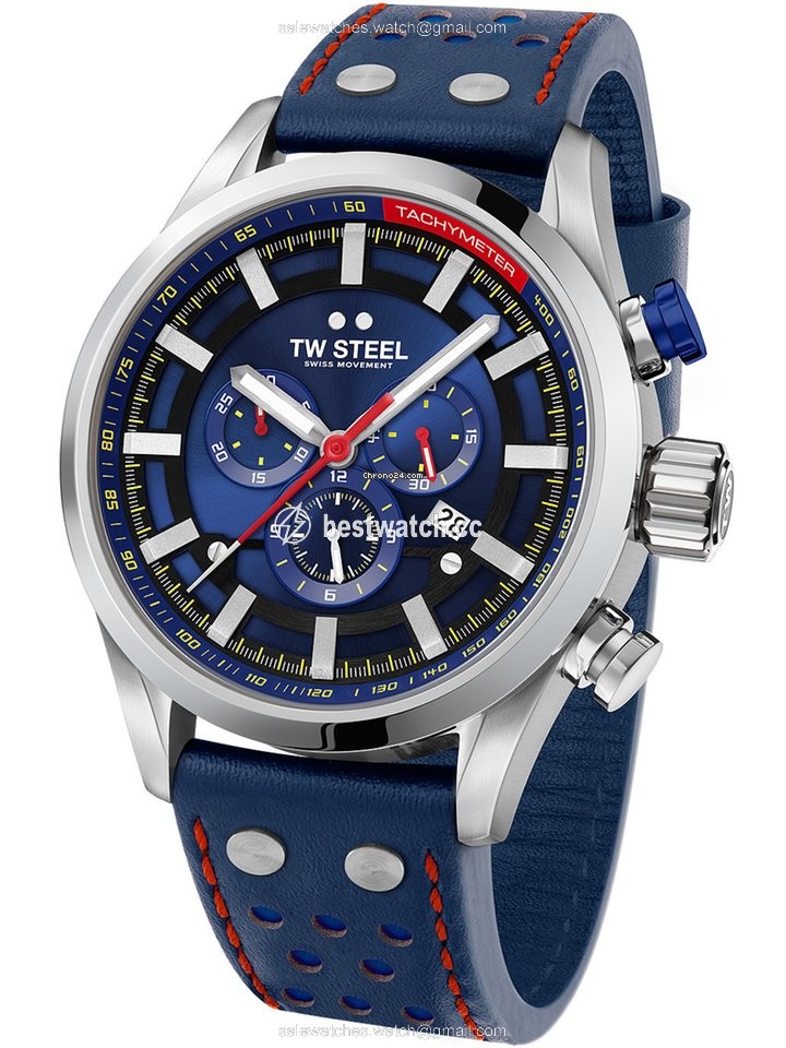 TW Steel Mens watch Unisex Quartz Steel SVS206 Replica 2