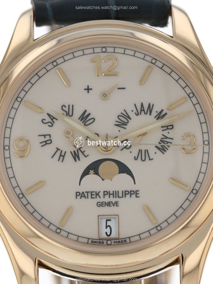 IMG_9085 Patek Philippe Annual Calendar Yellow gold 5146J Replica 2