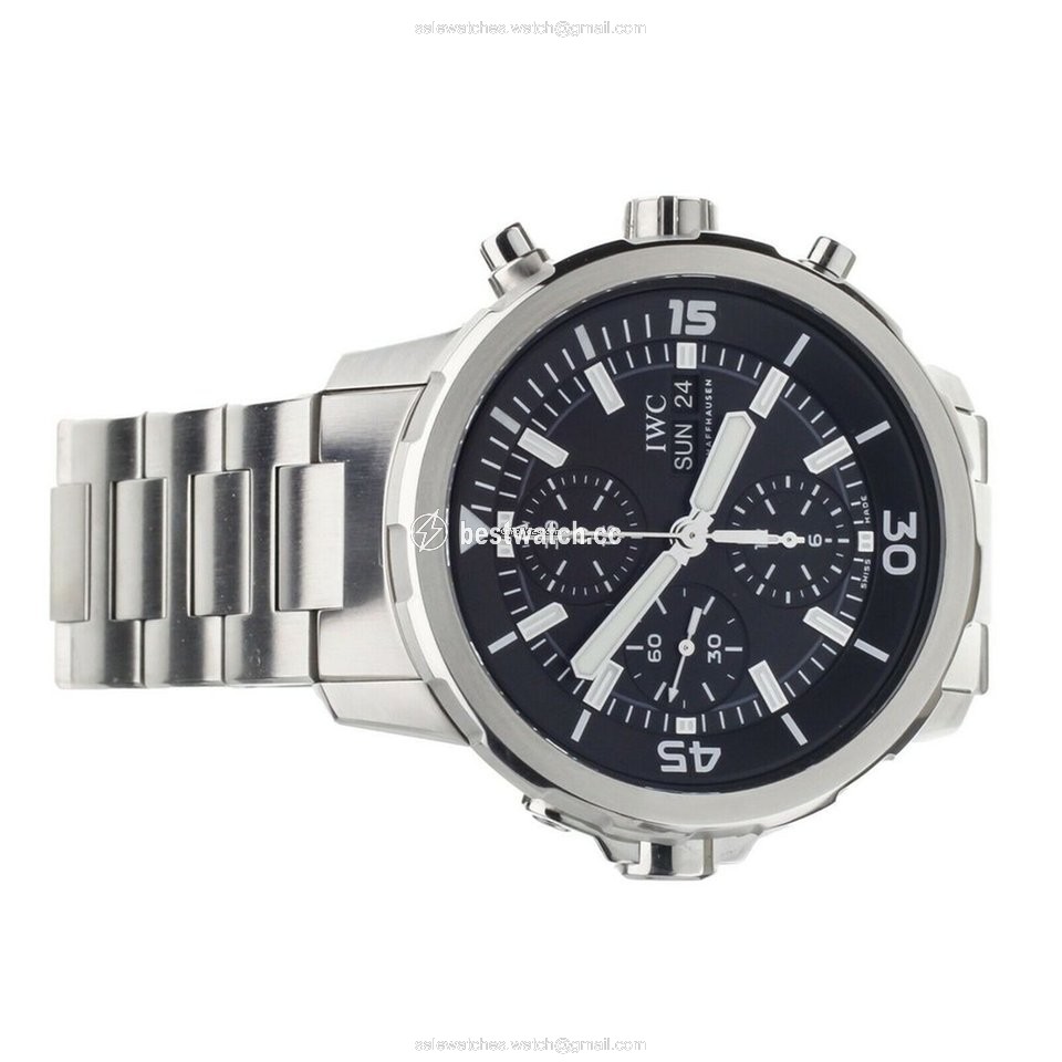 IWC Aquatimer Chronograph Mens watch Unisex Automatic Steel IW376804 Replica 2