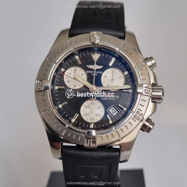 Breitling Colt Chronograph Mens watch Unisex Quartz Steel A73380 Replica 2