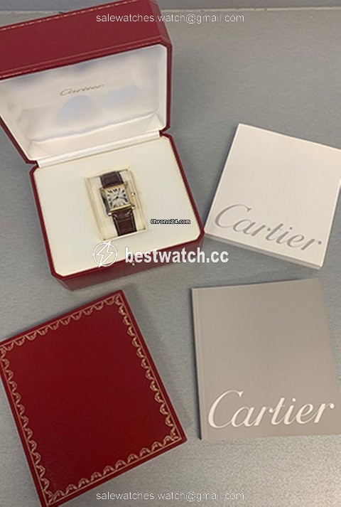 IMG_9085 Cartier Tank Francaise Mens watch Unisex Automatic Yellow gold W5000156 Replica 2