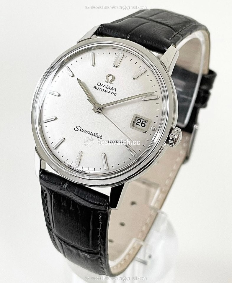 Omega Seamaster Mens watch Unisex Automatic Steel 166.002 Replica 2