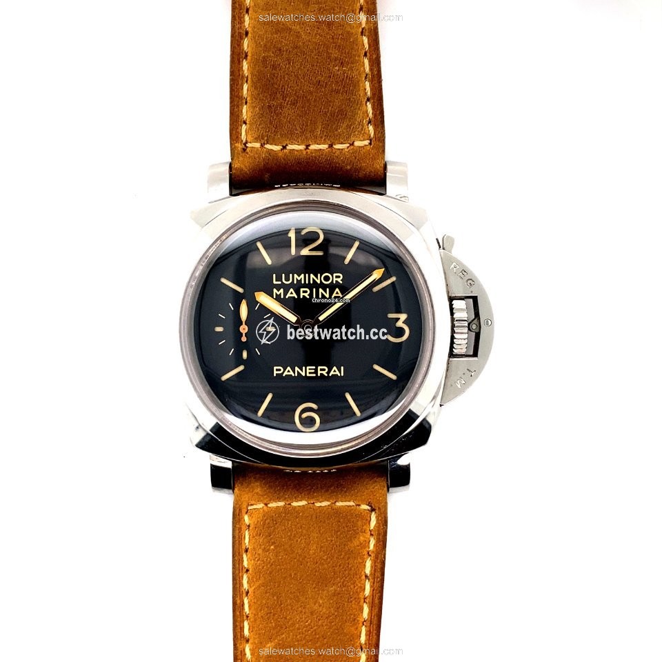 IMG_9085 Panerai Luminor Marina 1950 3 Days Mens watch Unisex Manual winding Steel PAM 00422orPAM 422 Replica 2