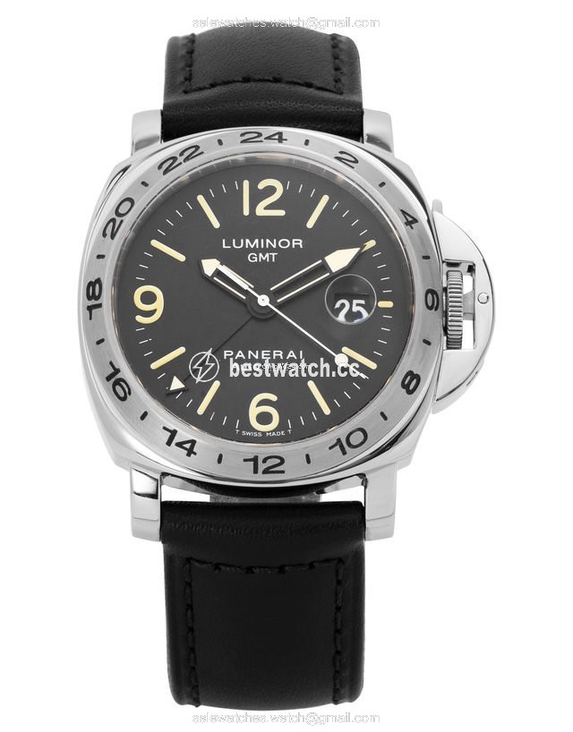 IMG_9085 Panerai Luminor GMT Automatic Mens watch Unisex Automatic Steel PAM00023 Replica 2