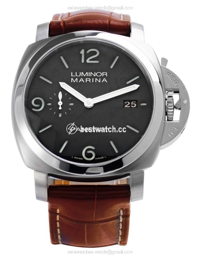 IMG_9085 Panerai Luminor Marina 1950 3 Days Automatic Mens watch Unisex Automatic Steel PAM00312 Replica 2