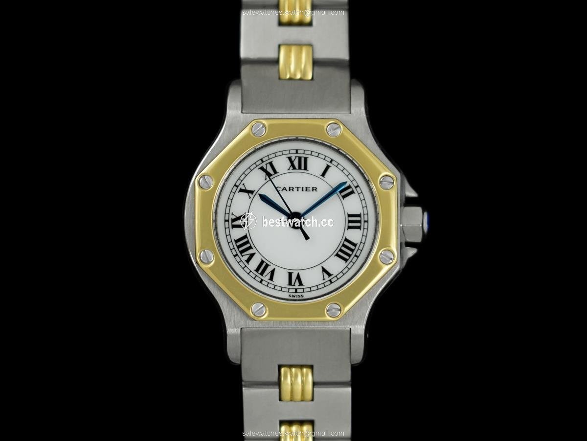 Cartier Womens watch Automatic Gold Steel 8482ST Replica 2