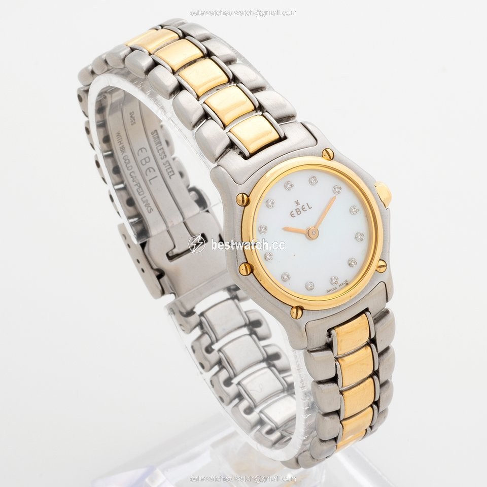 Ebel Sport Womens watch Quartz Gold Steel 1157111-19960c Replica 2