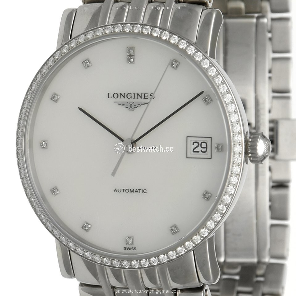IMG_9085 Longines Elegant Womens watch Automatic Steel L4.809.0.87.6 Replica 2