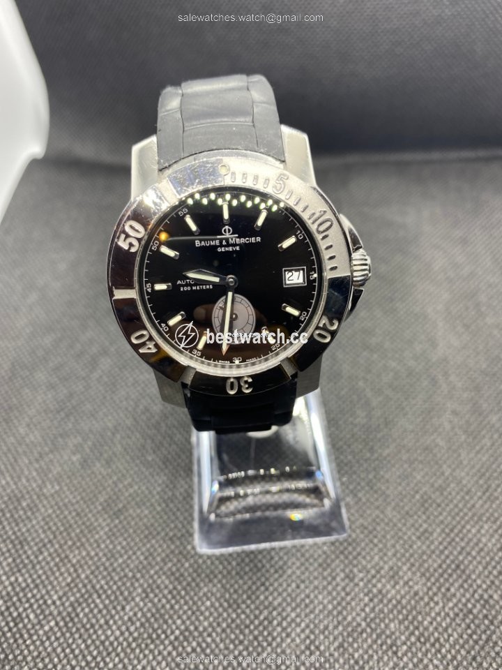 IMG_9085 Baume & Mercier Capeland Mens watch Unisex Automatic Steel 65353 Replica 2
