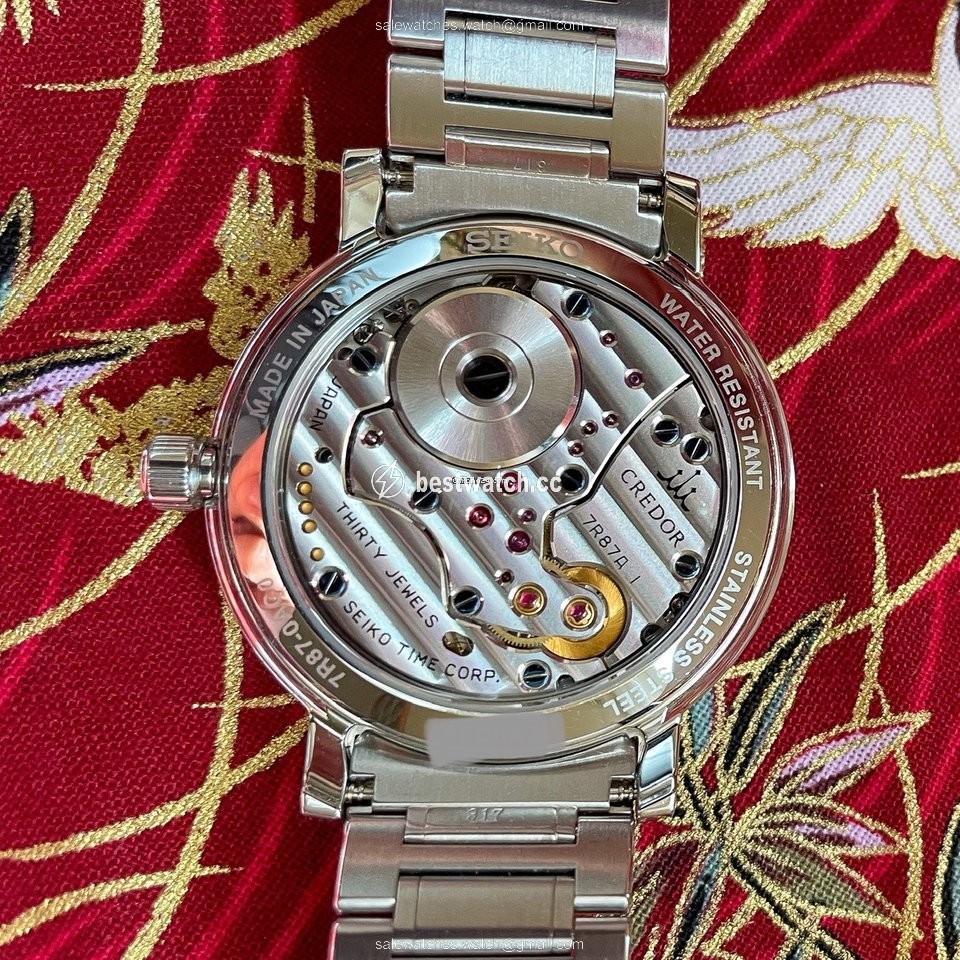 IMG_9085 Seiko Credor Mens watch Unisex Manual winding Steel GCLP995 Replica 2