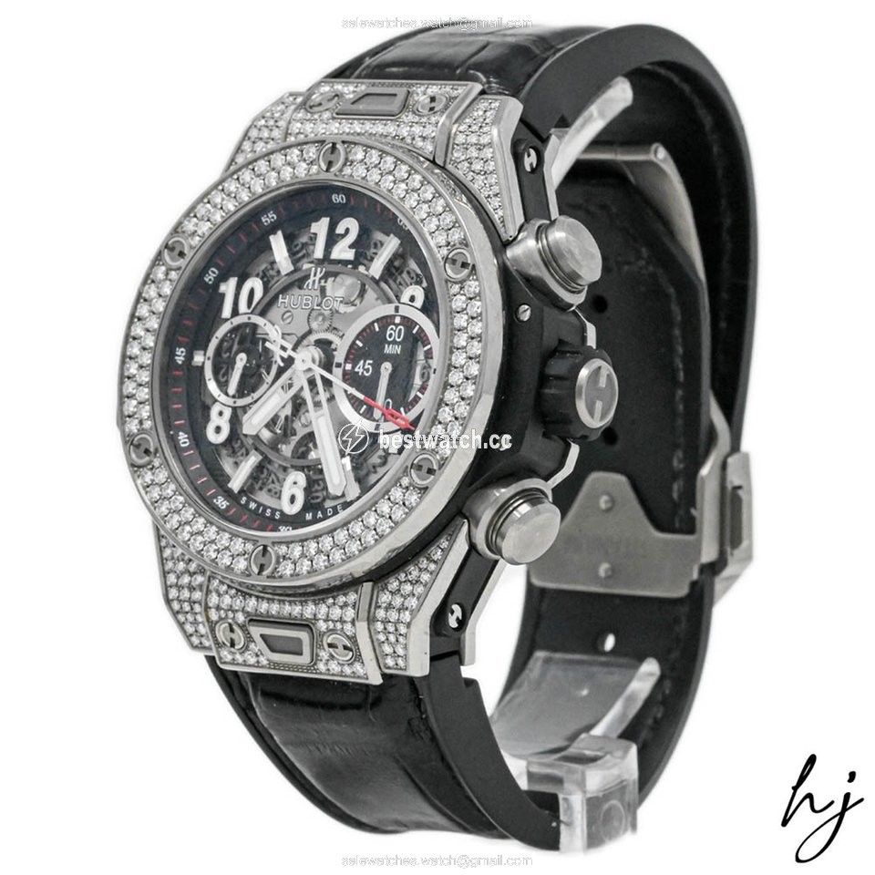 IMG_9085 Hublot Big Bang Unico Mens watch Unisex Automatic Titanium 411.NX.1170.RX.1704 Replica 2