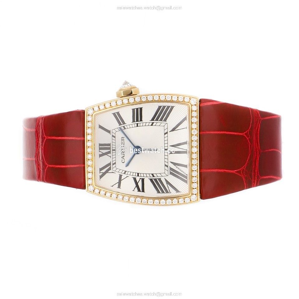 IMG_9085 Cartier La Dona de Cartier Womens watch Quartz Yellow gold WE600251 Replica 2
