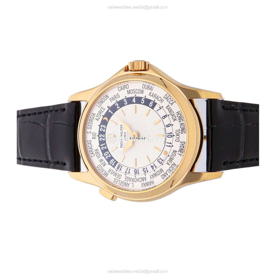 Patek Philippe World Time Mens watch Unisex Automatic Rose gold 5110R-001 Replica 2