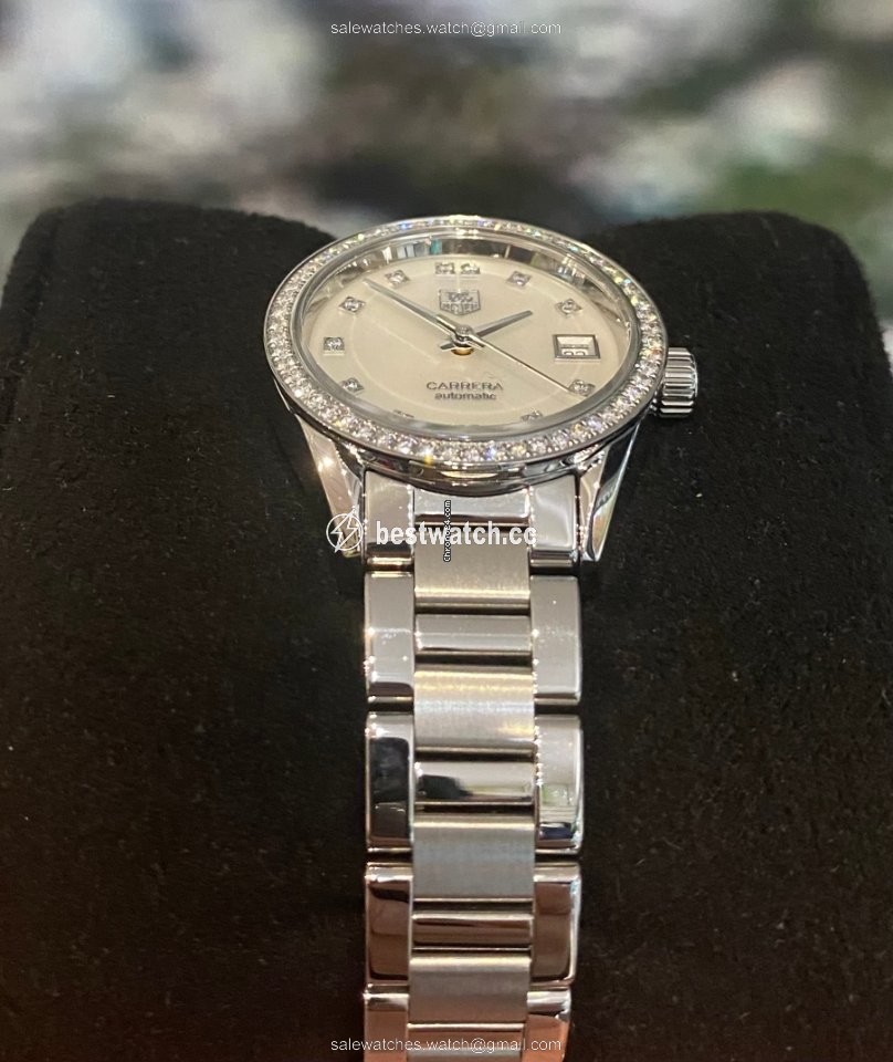 IMG_9085 TAG Heuer Carrera Lady Womens watch Automatic Steel WAR2415.BA0776 Replica 2