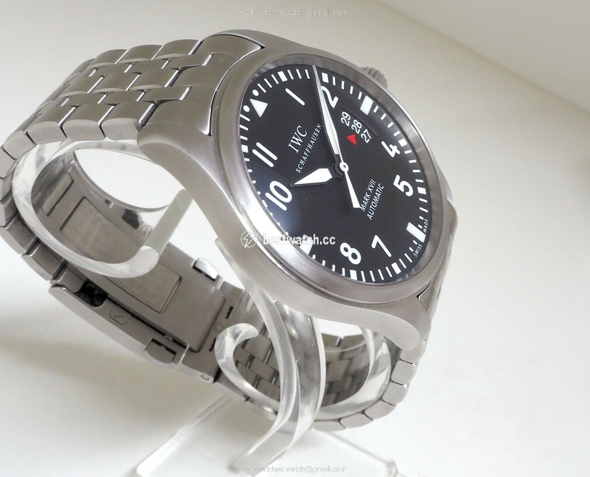 IMG_9085 IWC Pilot Mark Steel 3265 Replica 2