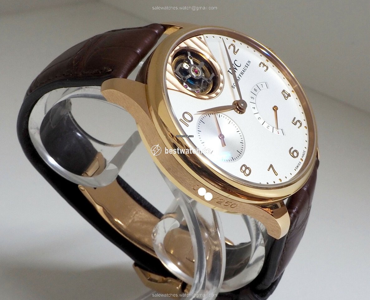 IWC Portuguese Tourbillon Automatic Red gold 5042 Replica 2