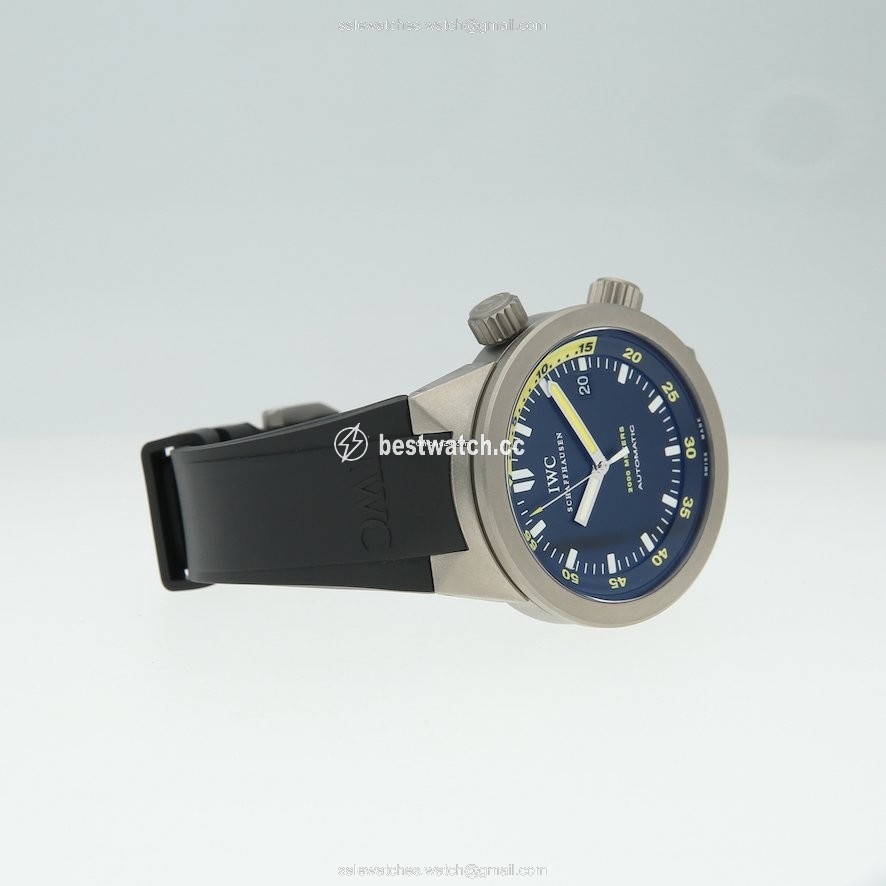 IMG_9085 IWC Aquatimer Automatic 2000 Mens watch Unisex Automatic Titanium IW353804 Replica 2