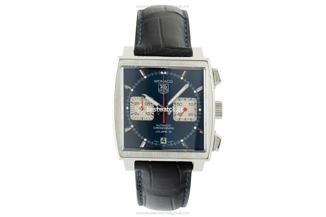 IMG_9085 TAG Heuer Monaco Calibre 12 Mens watch Unisex Automatic Steel CAW2111 Replica 2