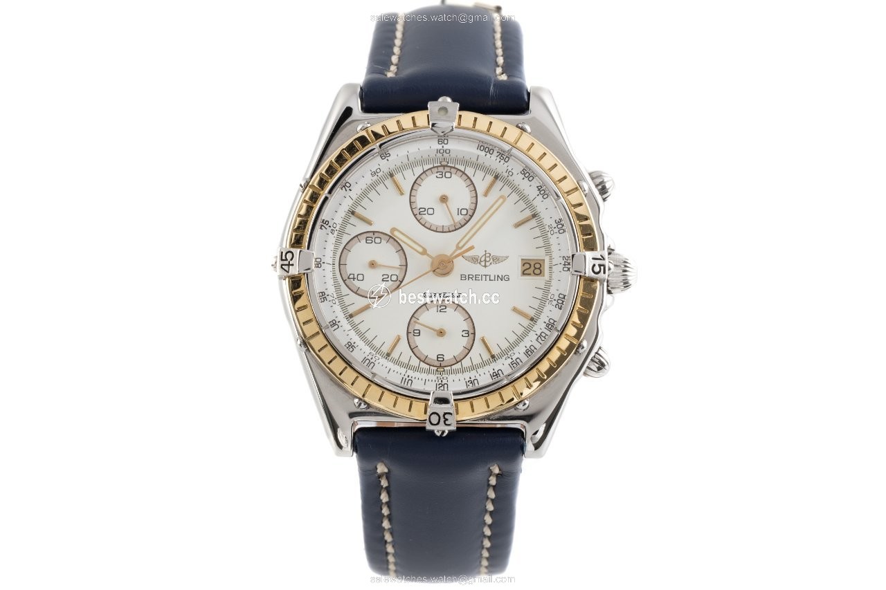 IMG_9085 Breitling Chronomat Mens watch Unisex Automatic Gold Steel 81950 Replica 2