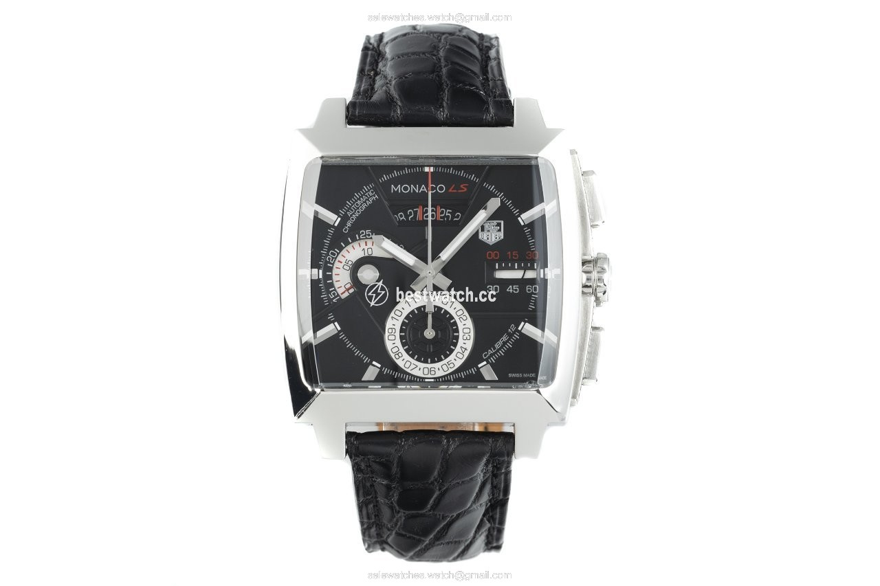 TAG Heuer Monaco Calibre 12 Mens watch Unisex Automatic Steel CAL2110 Replica 2