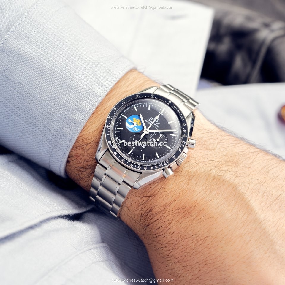 Omega Speedmaster Mens watch Unisex Manual winding Steel 3597.05.00 Replica 2