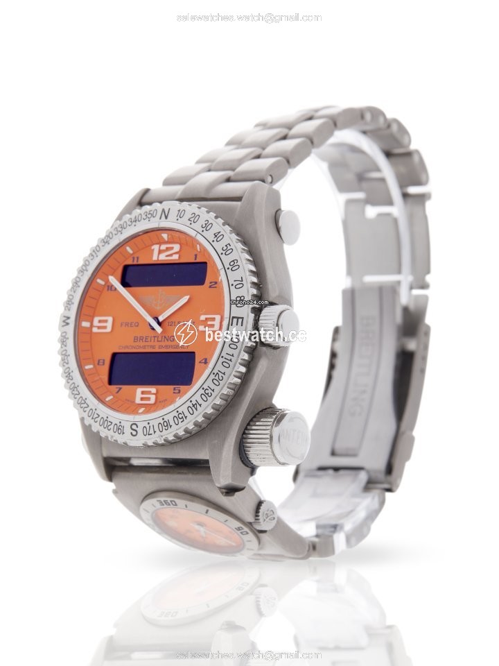 Breitling Emergency Mens watch Unisex Quartz Titanium E76321 Replica 2