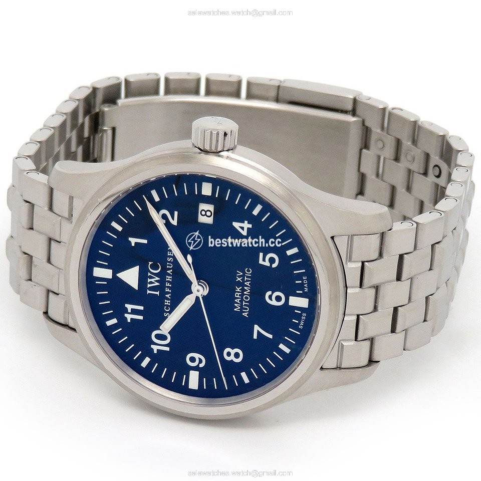 IMG_9085 IWC Pilot Mark Mens watch Unisex Automatic Steel IW325307 Replica 2