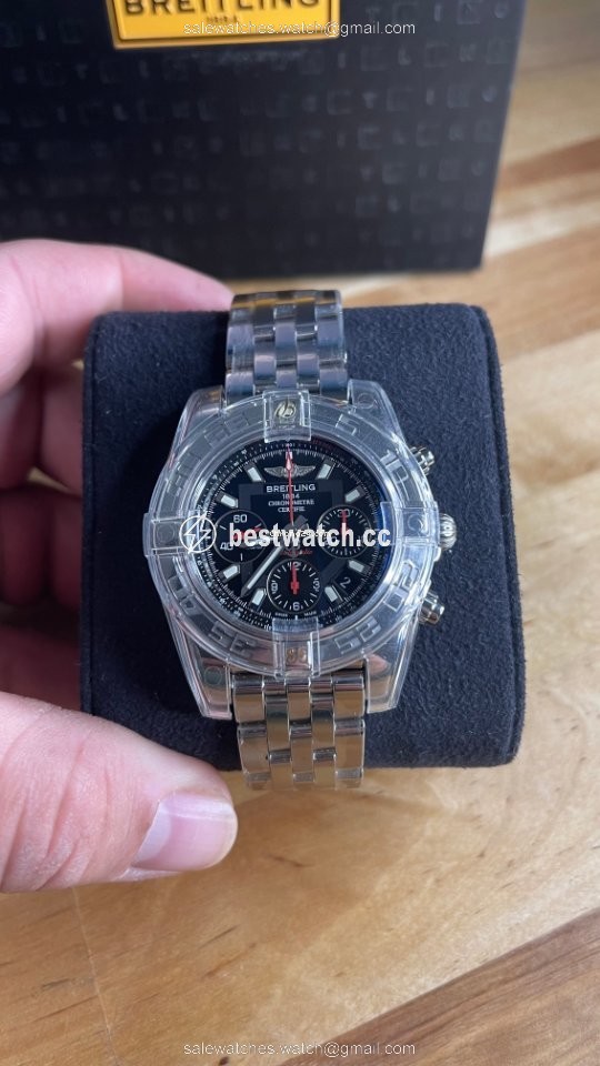 Breitling Chronomat 41 Mens watch Unisex Automatic Steel AB014112 BB47 378A Replica 2