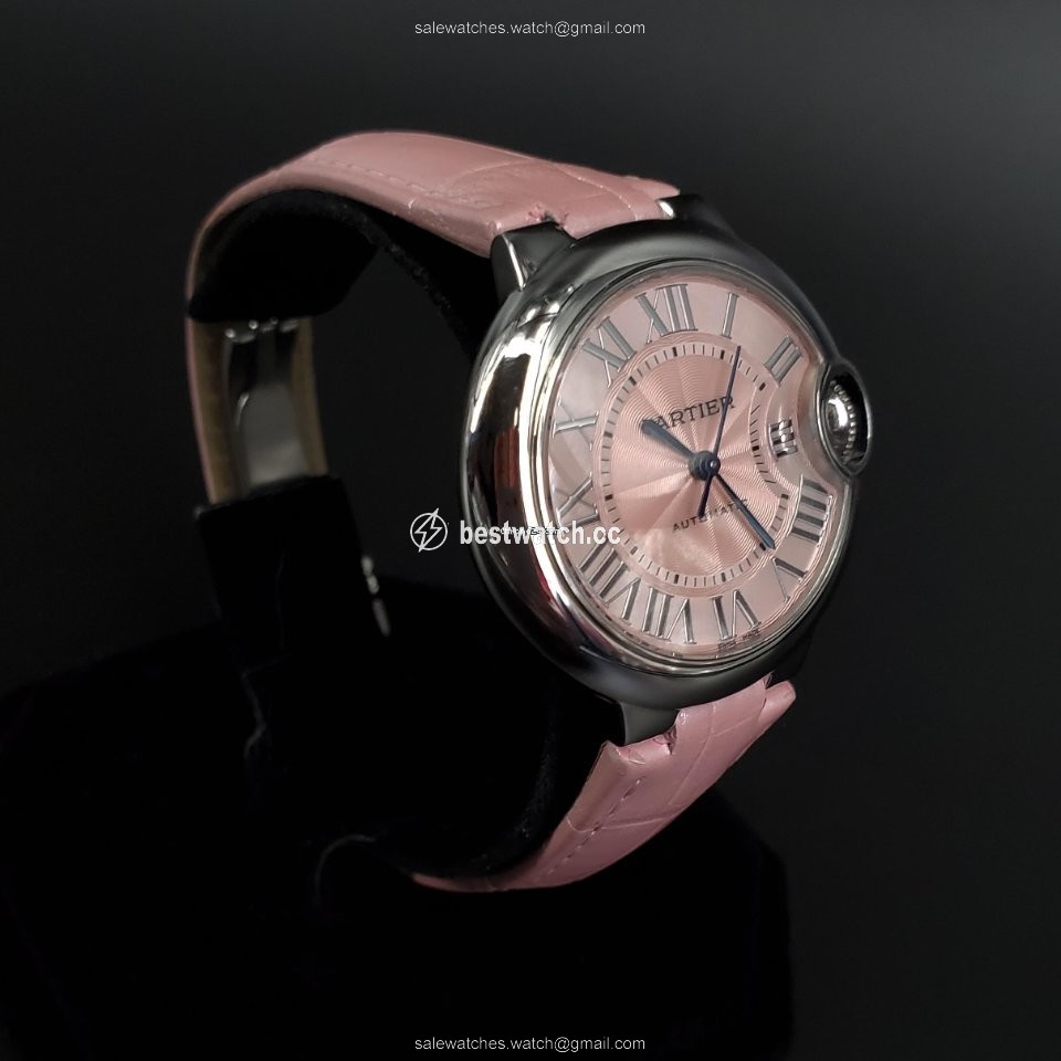 Cartier Ballon Bleu 33mm Womens watch Automatic Steel WSBB0002 Replica 2
