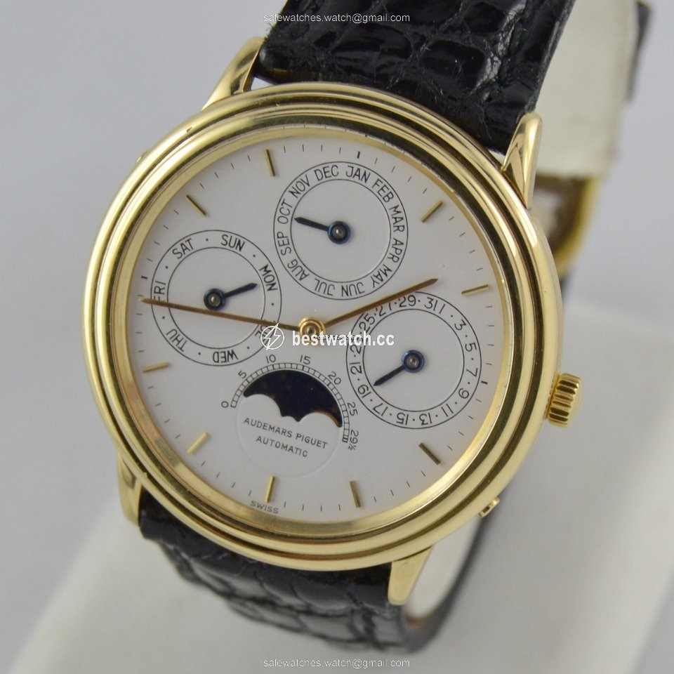 IMG_9085 Audemars Piguet Mens watch Unisex Automatic Yellow gold BA5548 Replica 2