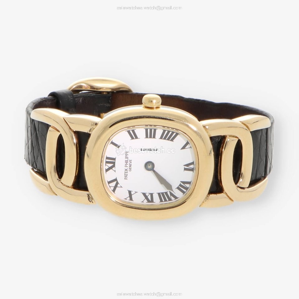 IMG_9085 Patek Philippe Golden Ellipse Womens watch Quartz Yellow gold 4830J Replica 2
