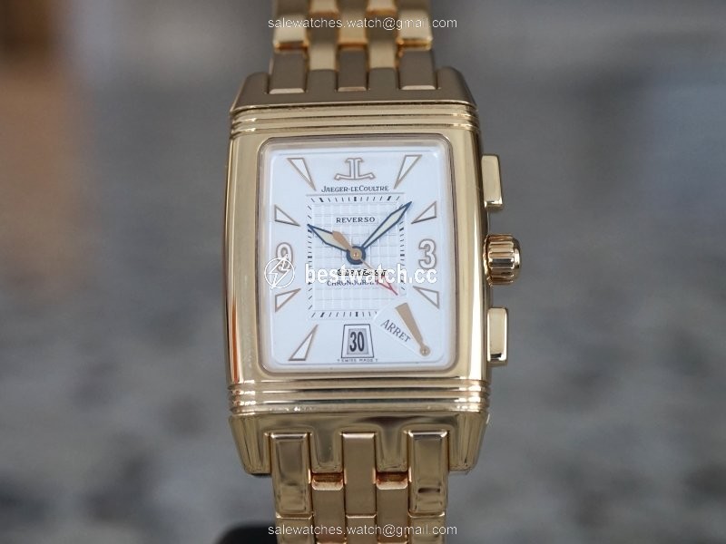 Jaeger-LeCoultre Reverso Mens watch Unisex Yellow gold 295.1.59 Replica 2