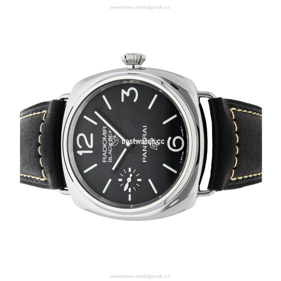 IMG_9085 Panerai Radiomir Black Seal Mens watch Unisex Manual winding Steel PAM00754 Replica 2